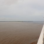 Mélange des eaux à Manaus