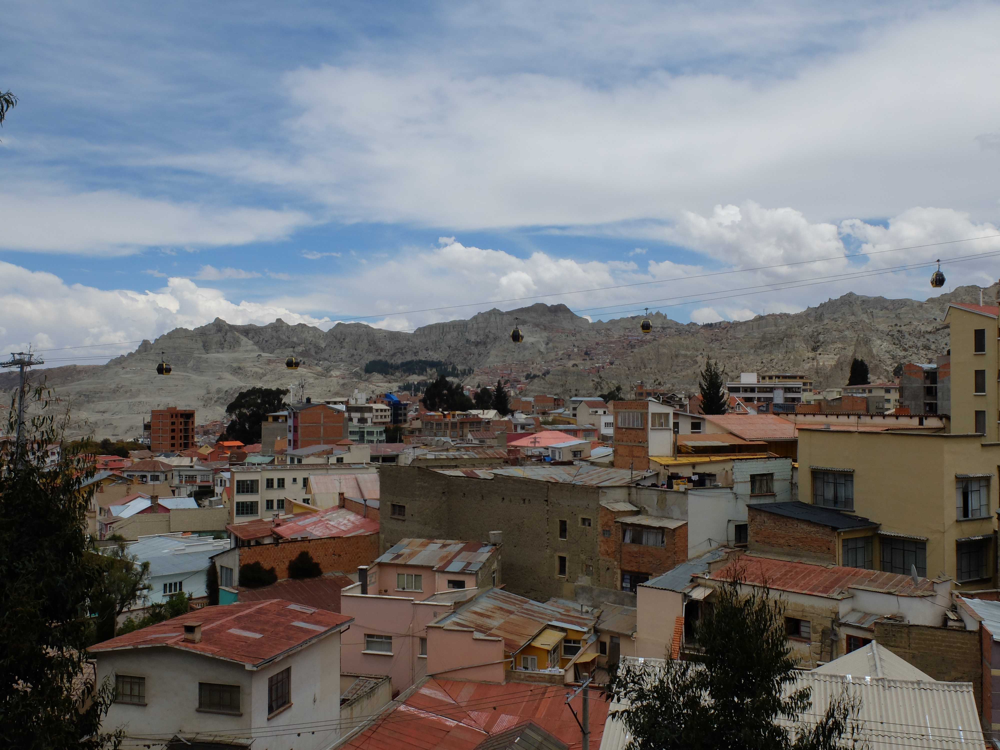 La Paz, le téléphérique