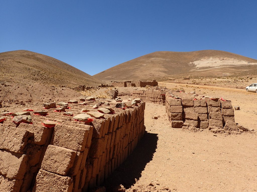 Sud bolivien - briques adobe